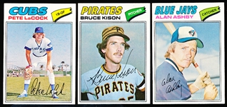1977 Topps Bb- 99 Diff- # between #561 and #660- missing only #650.