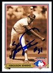 Autographed 1991 Upper Deck Bsbl. “Heroes of Baseball” #H3 Fergie Jenkins- MLB Authenticated