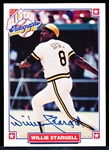 1993 Nabisco Bsbl. “All-Star Autographs”- Willie Stargell
