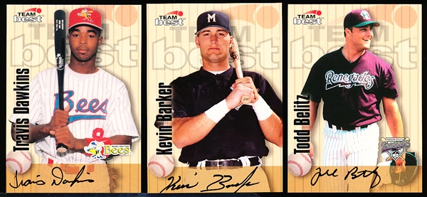 1998 Team Best Minors “Autographs”- 9 Diff. Cards