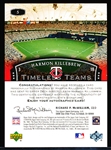 2004 Upper Deck Legends Timeless Teams Bsbl. “Autograph” #5 Harmon Killebrew