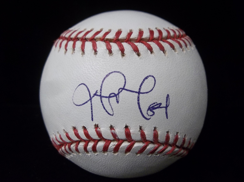 Autographed & Inscribed Joel Zumaya Official MLB Bsbl.