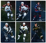 1998-99 Be A Player Hockey “Autographs”- 6 Diff.