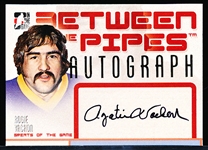 2006 In the Game Hockey “Between the Pipes Autograph” #A-RV Rogie Vachon