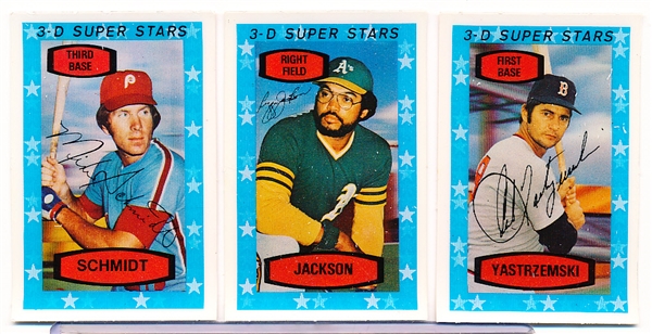 1975 Kellogg’s 3-D Baseball Complete Set of 57