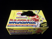 1989 Topps UK Minis Baseball- One Unopened Wax Box- 48 Packs
