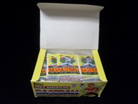 1989 Topps UK Minis Baseball- One Unopened Wax Box- 48 Packs