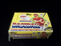 1989 Topps UK Minis Baseball- One Unopened Wax Box- 48 Packs