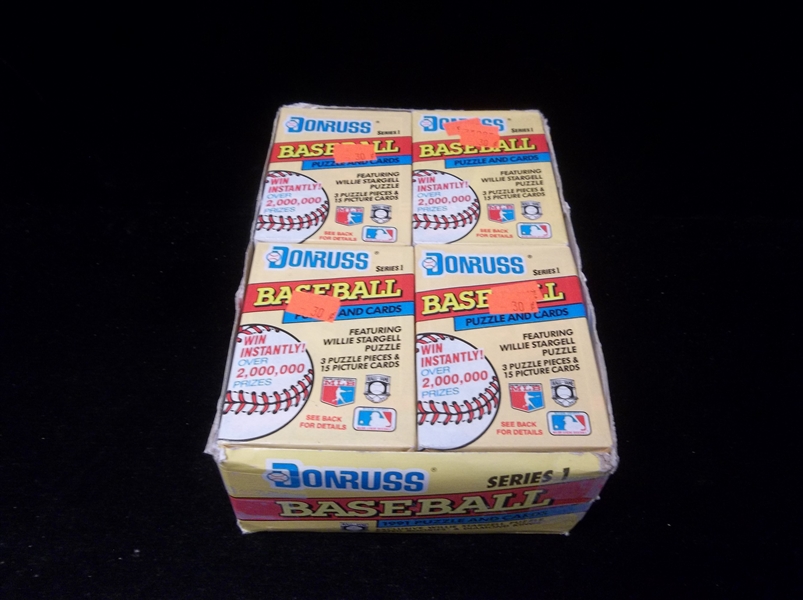 1991 Donruss Baseball- Series #1- One Unopened Wax Box- 36 packs