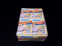 1991 Donruss Baseball- Series #1- One Unopened Wax Box- 36 packs