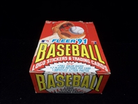 1991 Fleer Baseball- One Unopened Wax Box- 36 packs