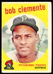 1959 Topps Baseball- #478 Bob Clemente, Pirates