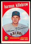 1959 Topps Baseball- #515 Harmon Killebrew, Washington- Hi#