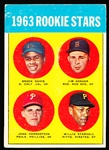 1963 Topps Bb- #553 Willie Stargell RC- Hi#