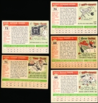 1955 Topps Bb- 5 Diff