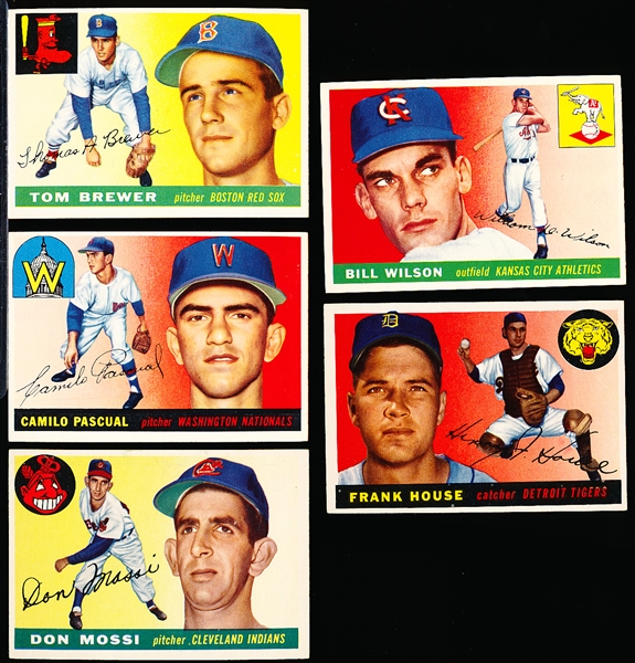 1955 Topps Bb- 5 Diff