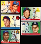 1955 Topps Bb- 5 Diff