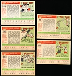 1955 Topps Bb- 5 Diff