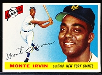 1955 Topps Bb- #100 Monte Irvin, Giants