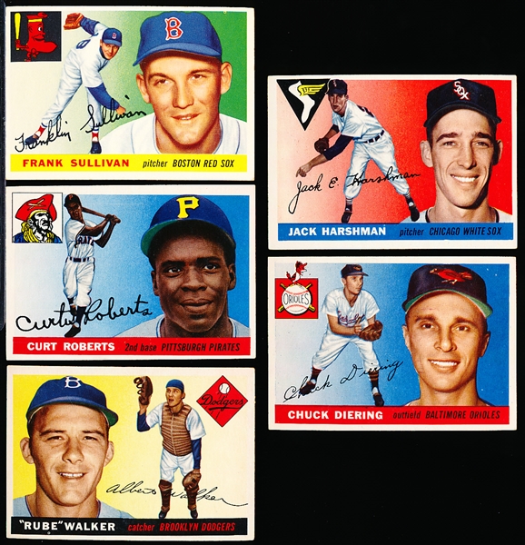 1955 Topps Bb- 5 Diff