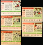 1955 Topps Bb- 5 Diff