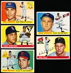 1955 Topps Bb- 5 Diff