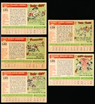 1955 Topps Bb- 5 Diff