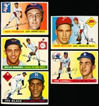 1955 Topps Bb- 5 Diff