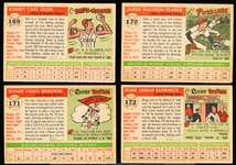 1955 Topps Bb- 4 Diff Hi#’s