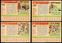 1955 Topps Bb- 4 Diff Hi#’s