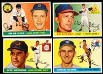 1955 Topps Bb- 4 Diff Hi#’s