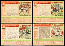 1955 Topps Bb- 4 Diff Hi#’s