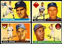 1955 Topps Bb- 4 Diff Hi#’s