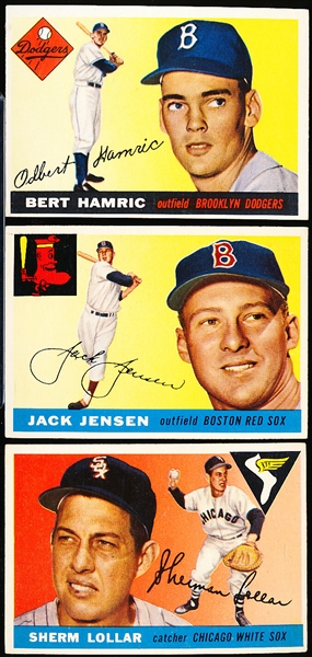 1955 Topps Bb- 3 Diff Hi#’s