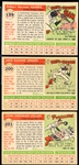 1955 Topps Bb- 3 Diff Hi#’s