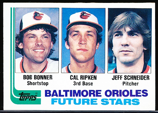 1982 Topps Bb- #21 Cal Ripken RC