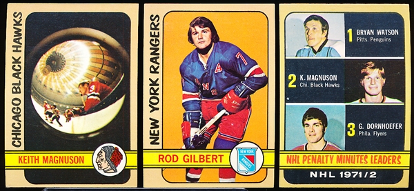 1972-73 Topps Hockey- 25 Diff