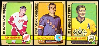 1972-73 Topps Hockey- 25 Diff