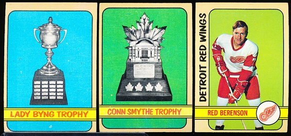 1972-73 Topps Hockey- 70 Asst