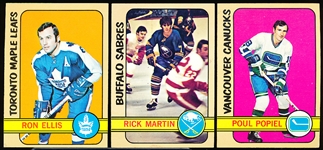 1972-73 Topps Hockey- 70 Asst