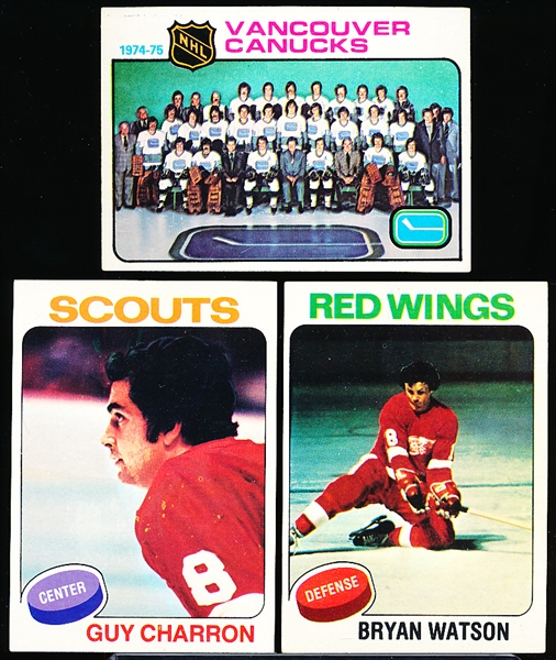 1975-76 Topps Hockey- 85 Asst