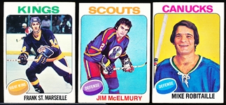 1975-76 Topps Hockey- 90 Asst