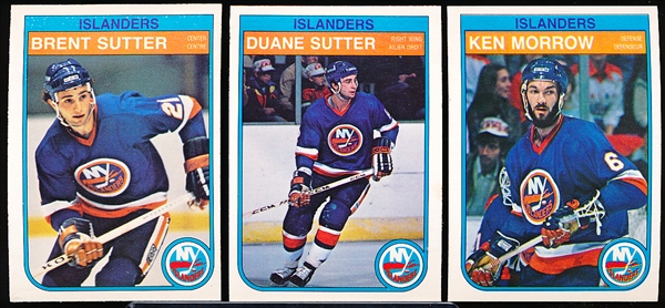 1982-83 O-Pee-Chee Hockey- NY Islanders- 80 Asst