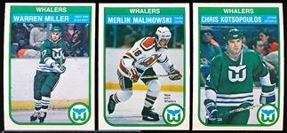 1982-83 O-Pee-Chee Hockey- Hartford Whalers- 70 Asst