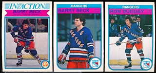 1982-83 O-Pee-Chee Hockey- New York Rangers- 65 Asst