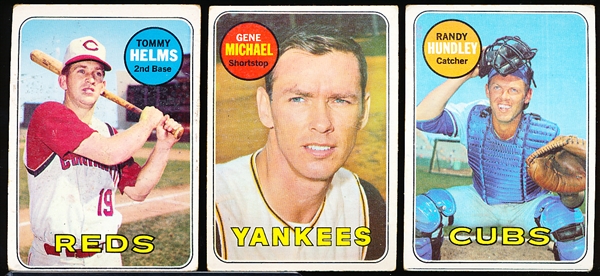 1964-69 Topps Bb Lot- 50 Asst