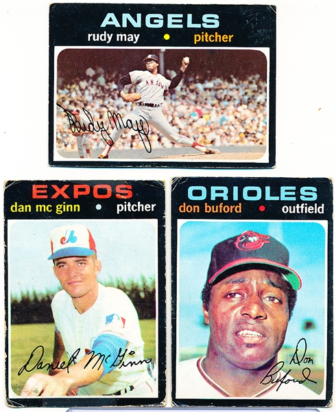 1970-71 Topps Bb Lot- 65 Asst
