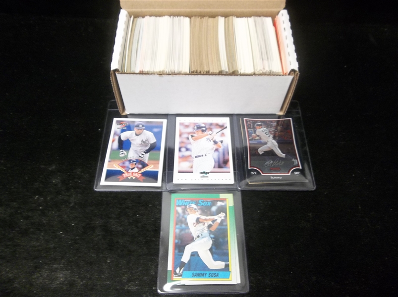 Baseball Card Star Lot- 350 Asst Stars- mostly 1980’s thru 2000’s