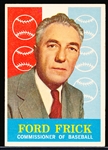 1959 Topps Bb- #1 Ford Frick