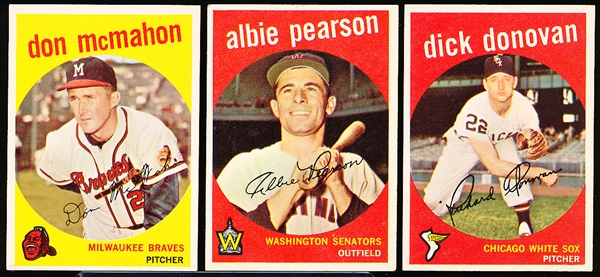 1959 Topps Bb- 9 Diff